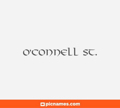 O’Connell St.